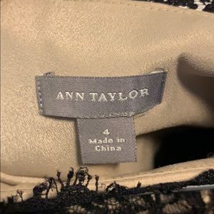 Ann Taylor Dresses - Ann Taylor silk and lace dress Ann Taylor Dresses - Ann Taylor silk and lace dress